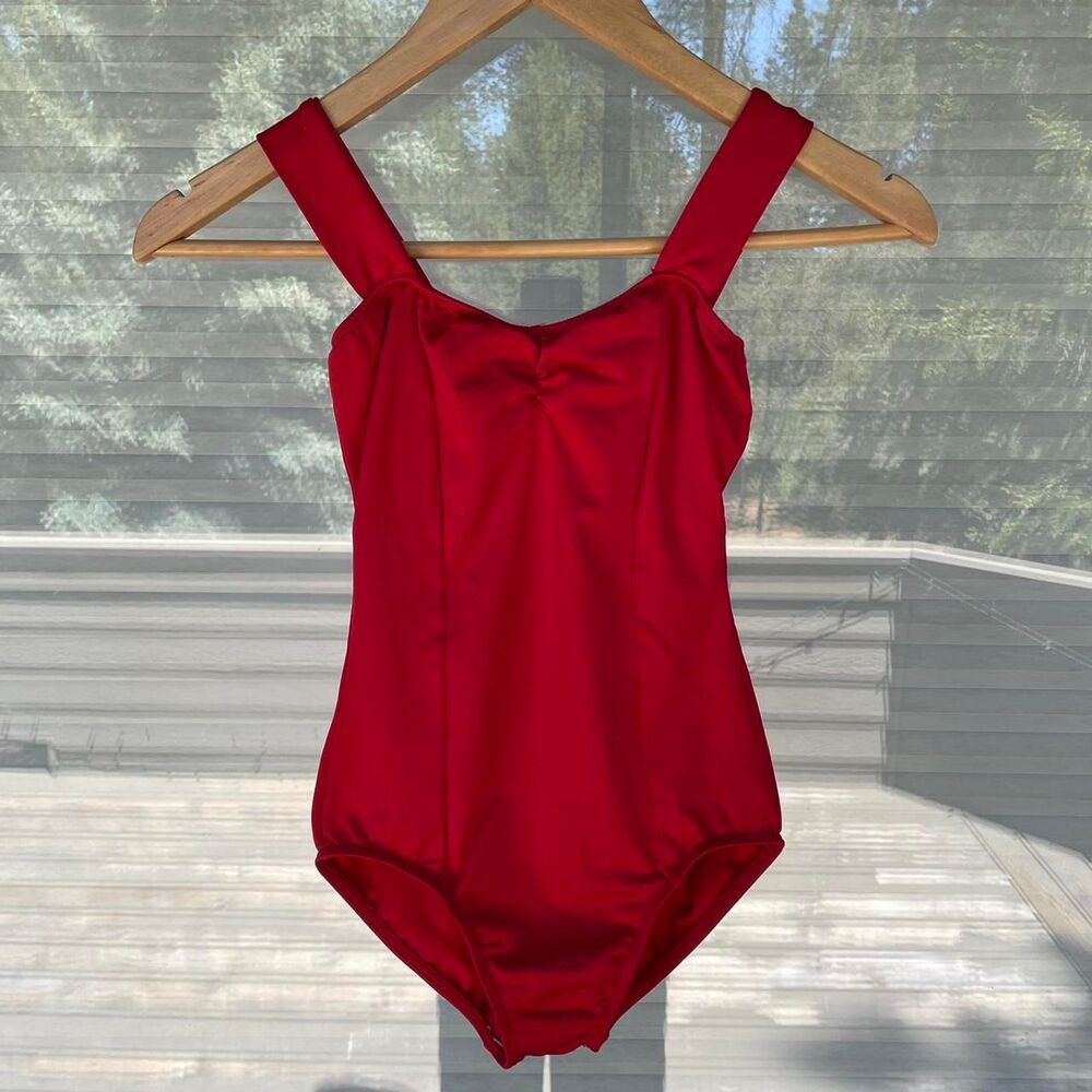 Vintage Women's Red Swimsuit one piece